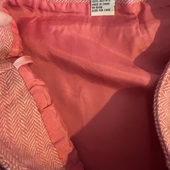 Lilly Pulitzer size 4 wool skirt with side wooden buttons side zip - Picture 3 of 6